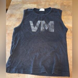 Black Tank Top VM Logo Women’s Sz L